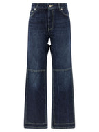 Jean Paul Gaultier Blue Cotton Jeans Denim
