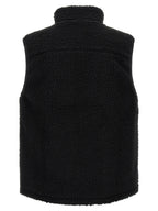 Gramicci Black Polyester Sleeveless Jacket