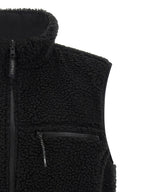 Gramicci Black Polyester Sleeveless Jacket