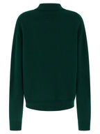 Guest in Residence Bicolor Cashmere Polo Shirt