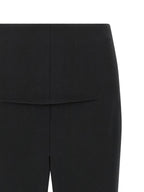 Rick Owens Black Virgin Wool Mini Skirt