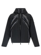 MONCLER GENIUS Black Polyamide Full-Length Jacket