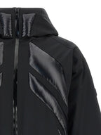 MONCLER GENIUS Black Polyamide Full-Length Jacket