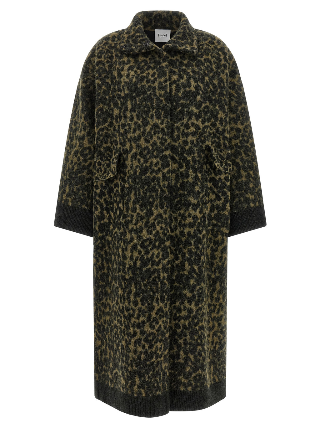 NUDE Bicolor Wool Coat