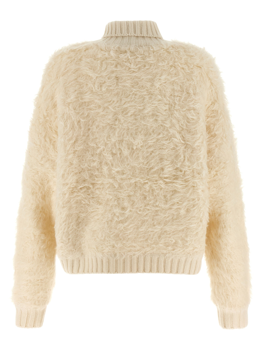 GOLDBERGH White Wool Cardigan
