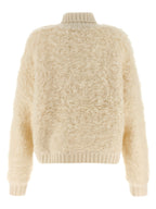 GOLDBERGH White Wool Cardigan
