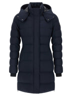 Moose Knuckles Blue Nylon Parka