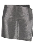 Haikure Gray Cotton Long Skirt