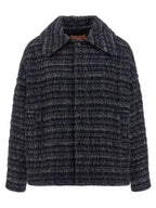 Missoni Blue Viscose Coat