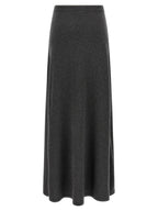 Balenciaga Gray Wool Mini Skirt