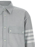 Thom Browne Gray Cotton Blouse