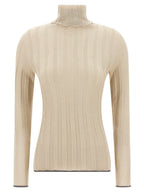 Fabiana Filippi Gold Viscose Cardigan