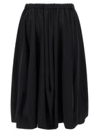 Comme Des Garçons Black Wool Mini Skirt