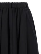 Comme Des Garçons Black Wool Mini Skirt