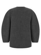 Fendi Gray Virgin Wool Coat