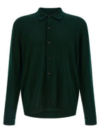 Roberto Collina Bicolor Merino Wool Cardigan