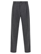 Department 5 Gray Wool Casual Pants