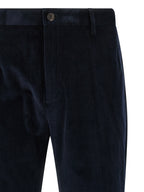 Department 5 Blue Cotton Casual Pants