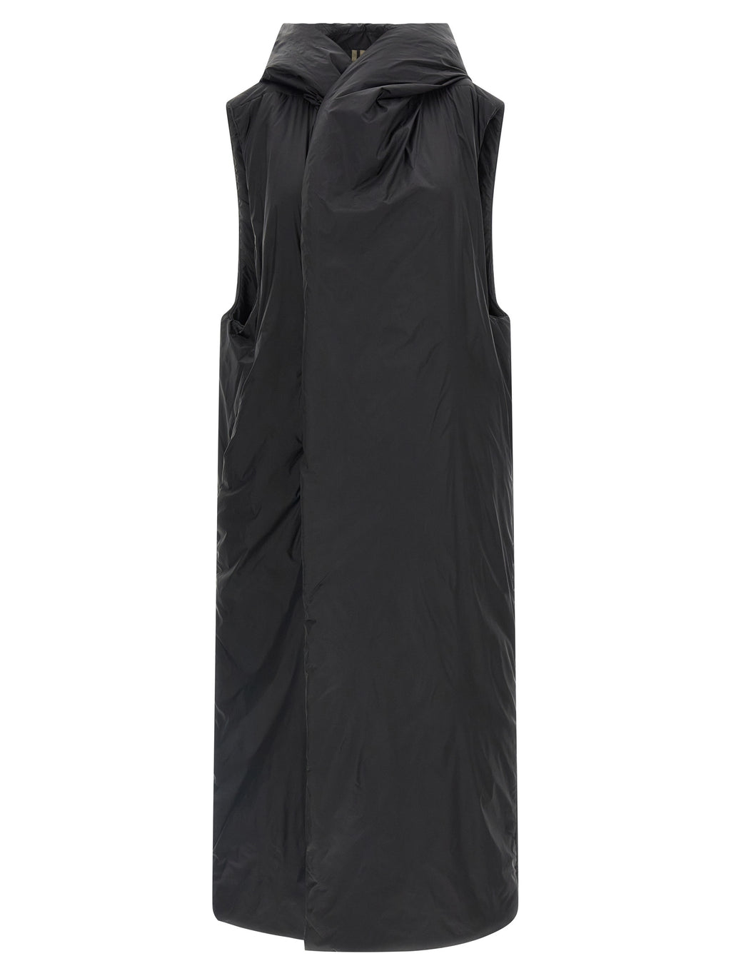DRKSHDW Black Nylon Sleeveless Jacket