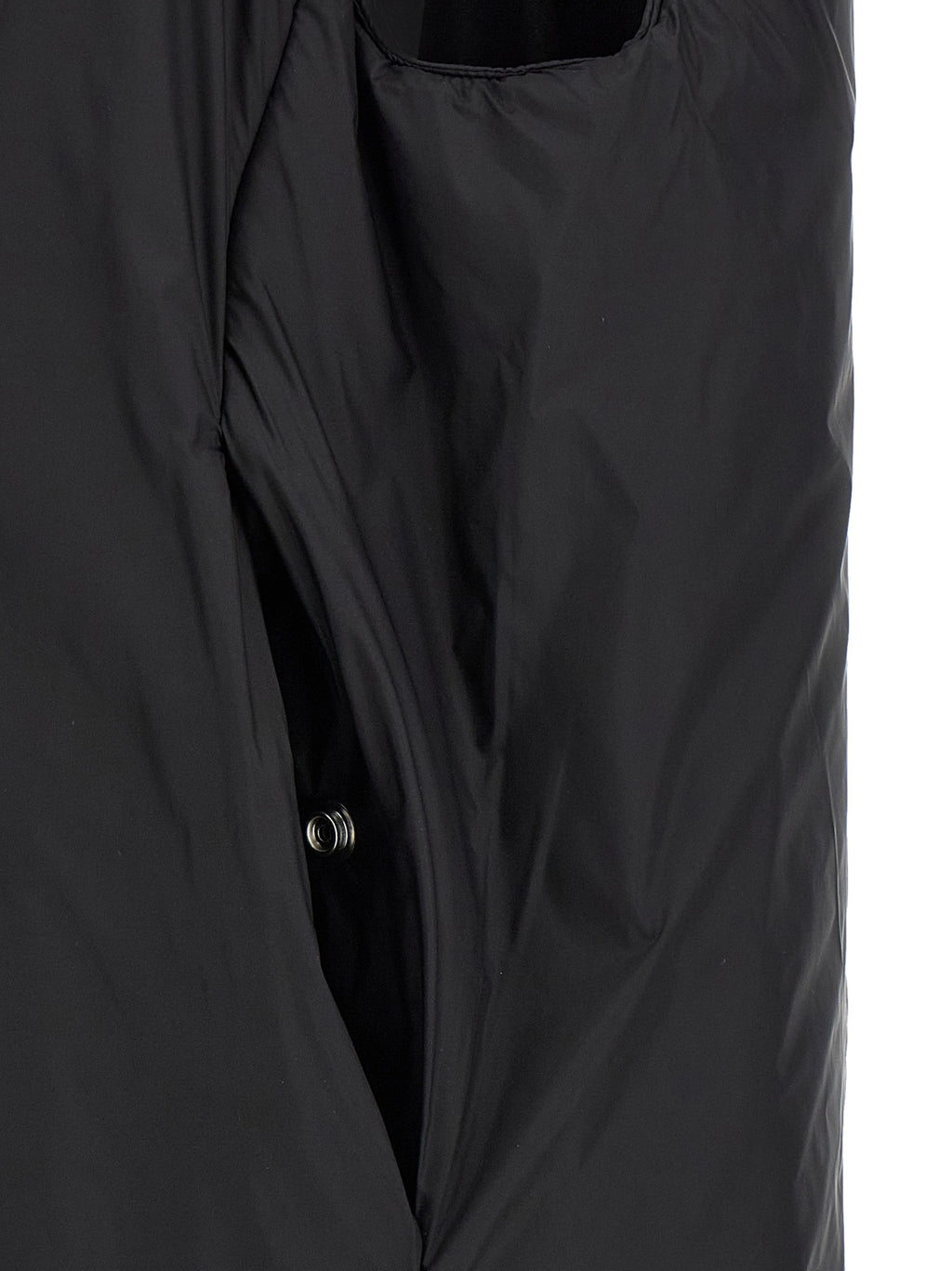 DRKSHDW Black Nylon Sleeveless Jacket