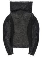 Issey Miyake Black Wool Sweatshirt