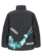 Undercover Black Polyester Shell Jacket