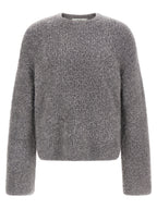 SÉFR Gray Fabric Cardigan