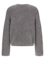 SÉFR Gray Fabric Cardigan