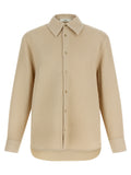 SÉFR Beige Cotton Blouse
