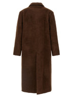 SÉFR Brown Wool Coat