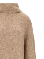 Entire Studios Beige Alpaca Leather Midi Dress