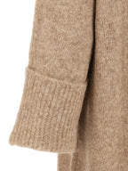 Entire Studios Beige Alpaca Leather Midi Dress
