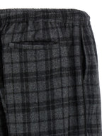 WILLY CHAVARRIA Gray Wool Casual Pants