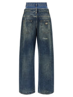 Dolce & Gabbana Blue Cotton Jeans Denim