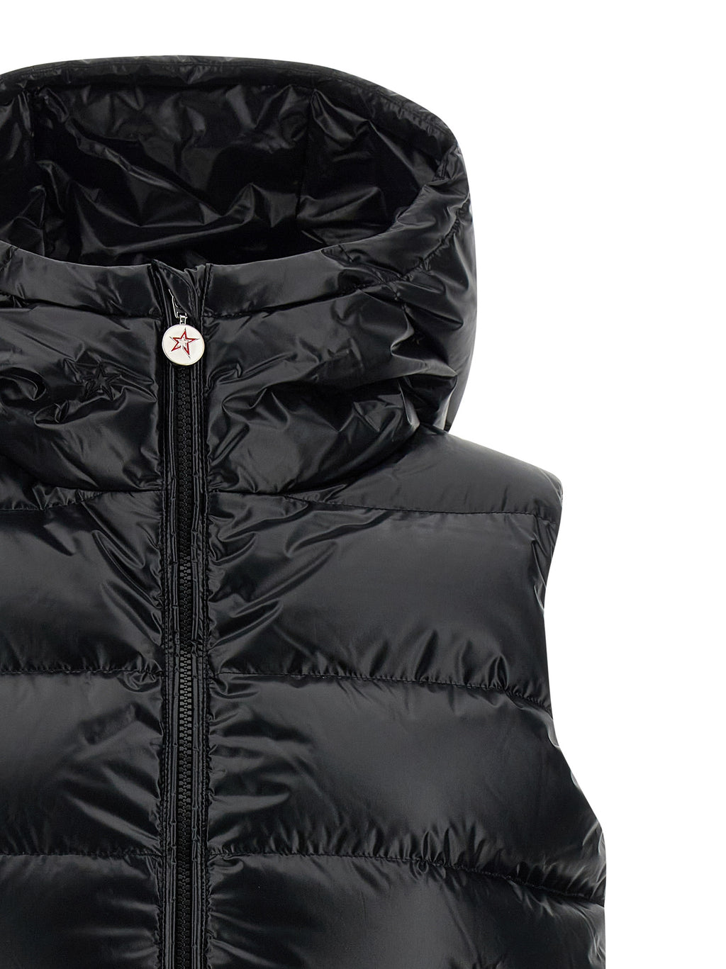 PERFECT MOMENT Black Polyamide Sleeveless Jacket