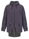 Magliano Purple Virgin Wool Parka