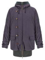 Magliano Purple Virgin Wool Parka