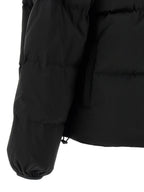 MM6 Maison Margiela Black Polyester Full-Length Jacket