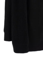 MM6 Maison Margiela Black Wool Short Dress
