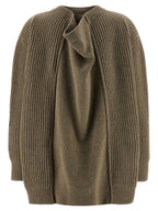 MM6 Maison Margiela Beige Virgin Wool Short Dress