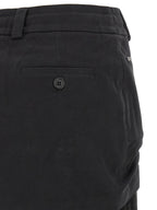 Dolce & Gabbana Black Silk Midi Skirt