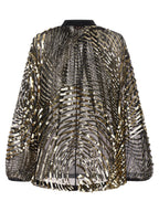 Emilio Pucci Black Polyamide Blouse