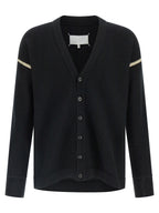 Maison Margiela Black Virgin Wool Cardigan