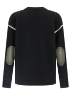 Maison Margiela Black Virgin Wool Cardigan