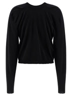 Maison Margiela Black Virgin Wool Cardigan