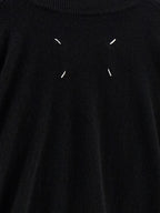 Maison Margiela Black Virgin Wool Cardigan