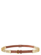 Brown Calfskin Regular Belt