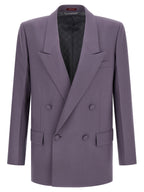 Purple Wool Blazer