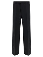 Black Polyester Dress Pants