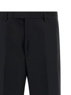 Black Polyester Dress Pants